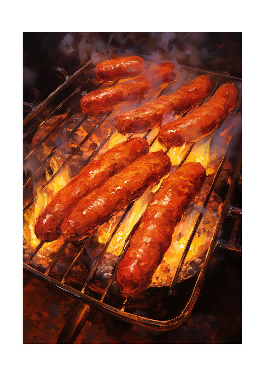bbqのアートポスター原画のみ
