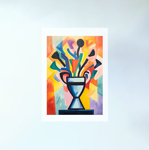 ボウリングのアートポスター:bowling_ca49 / スポーツ・フィットネス__のポスター画像フレーム無しの設置イメージ