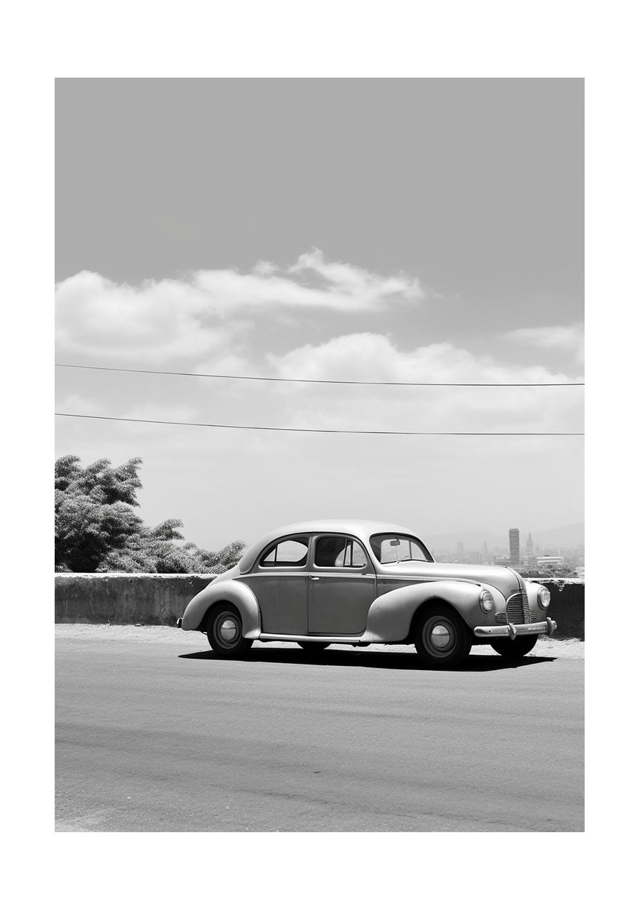 車のアートポスター原画のみ
