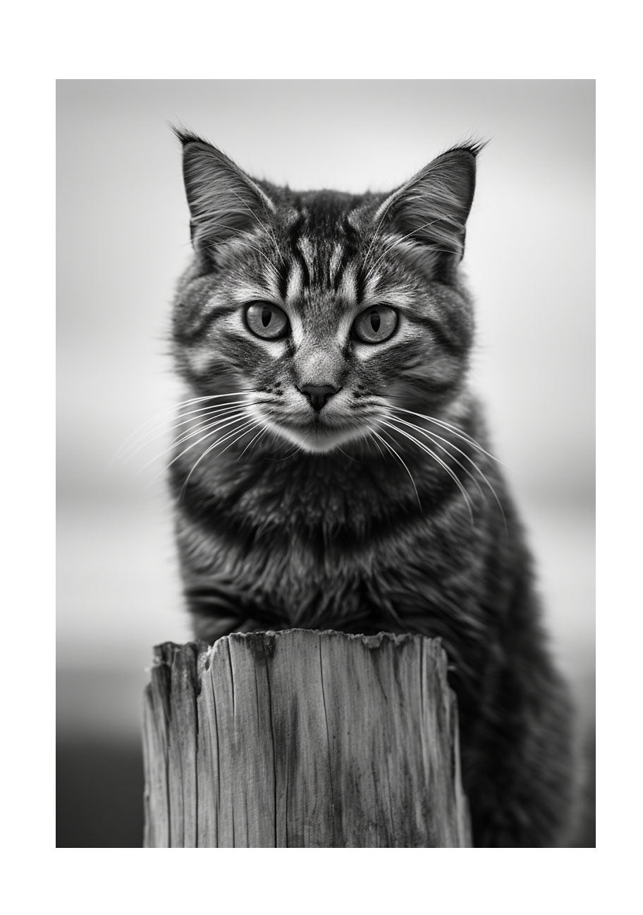猫のアートポスター原画のみ