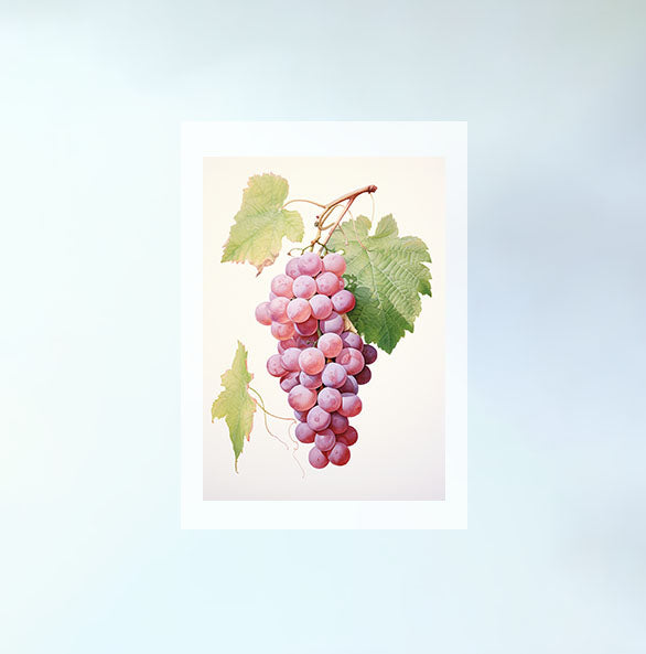 シャンパンのアートポスター原画のみ設置イメージ