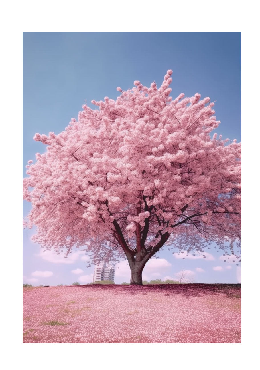 桜のアートポスター原画のみ