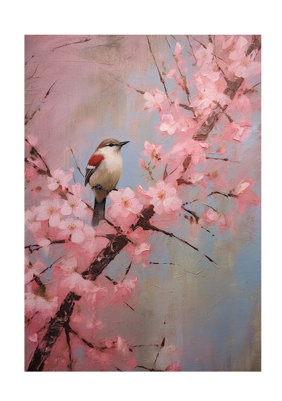 桜のアートポスター原画のみ