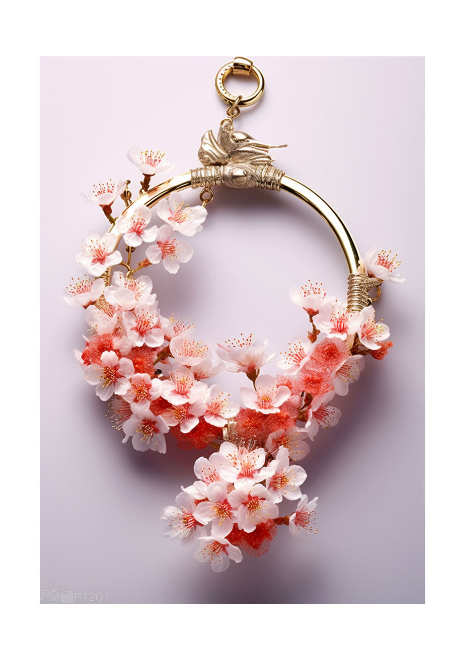 桜のアートポスター原画のみ