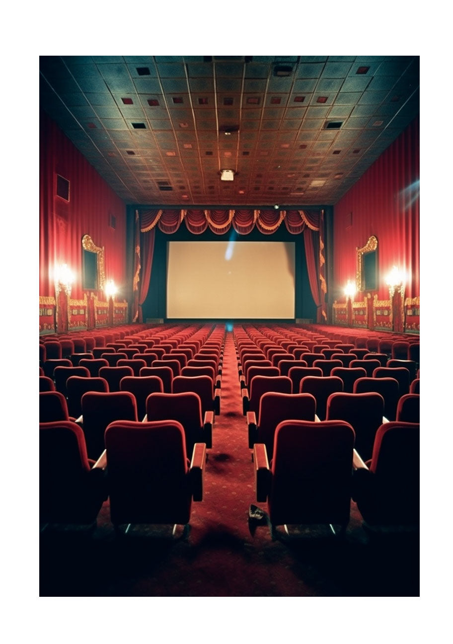 映画館のアートポスター原画のみ