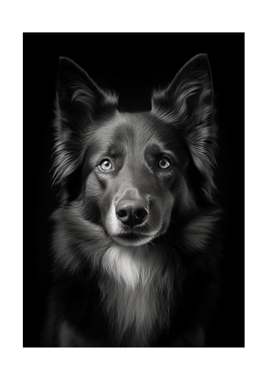犬のアートポスター原画のみ