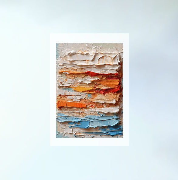 ドーナツのアートポスター原画のみ設置イメージ