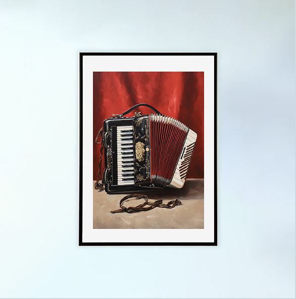 フランスのアートポスター黒フレームあり