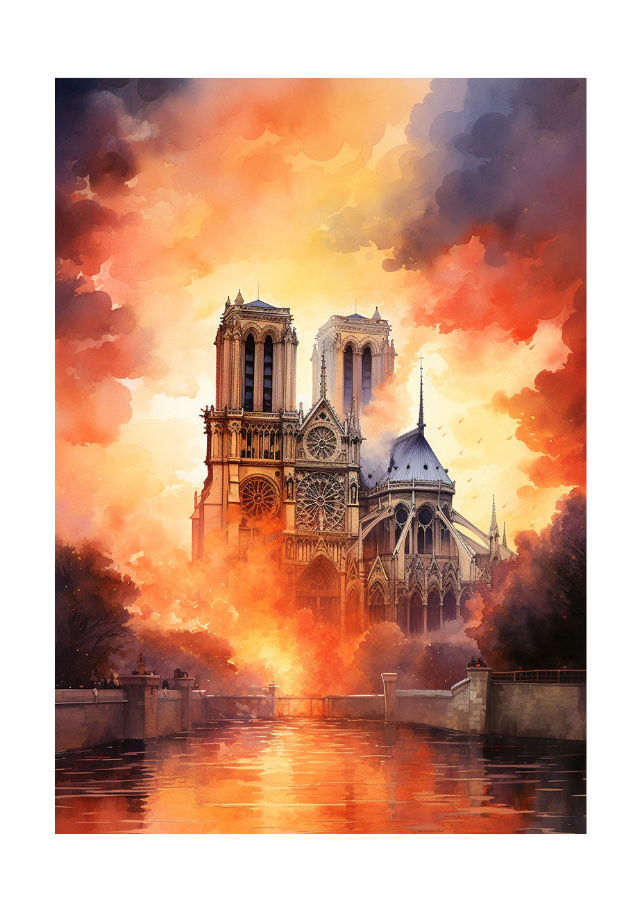 フランスのアートポスター原画のみ