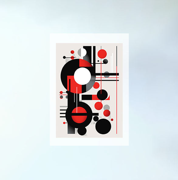 グラフィティアートのアートポスター原画のみ設置イメージ