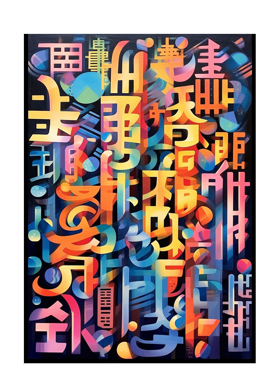 グラフィックのアートポスター原画のみ