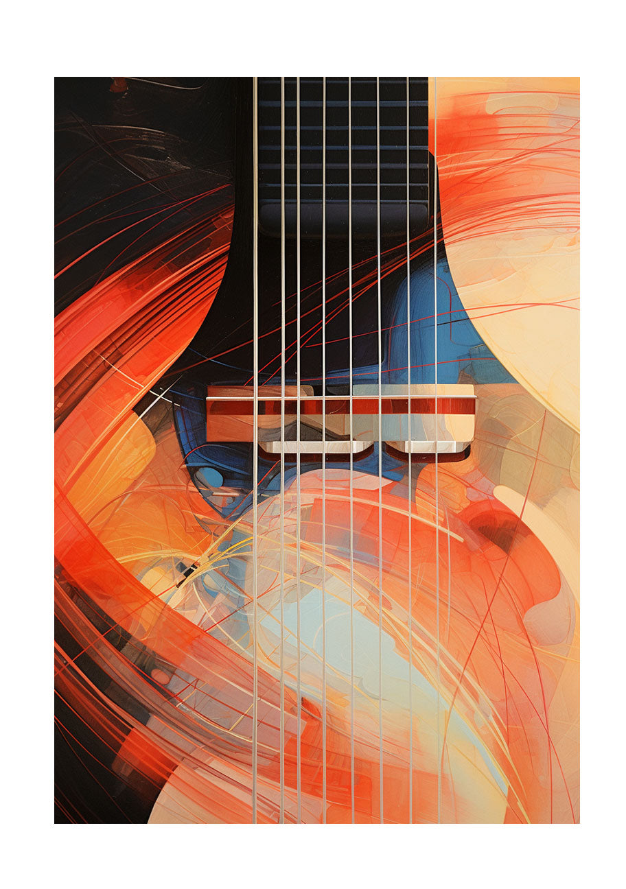 ギターのアートポスター:guitar_6ee4 / 音楽・芸術__のポスター画像