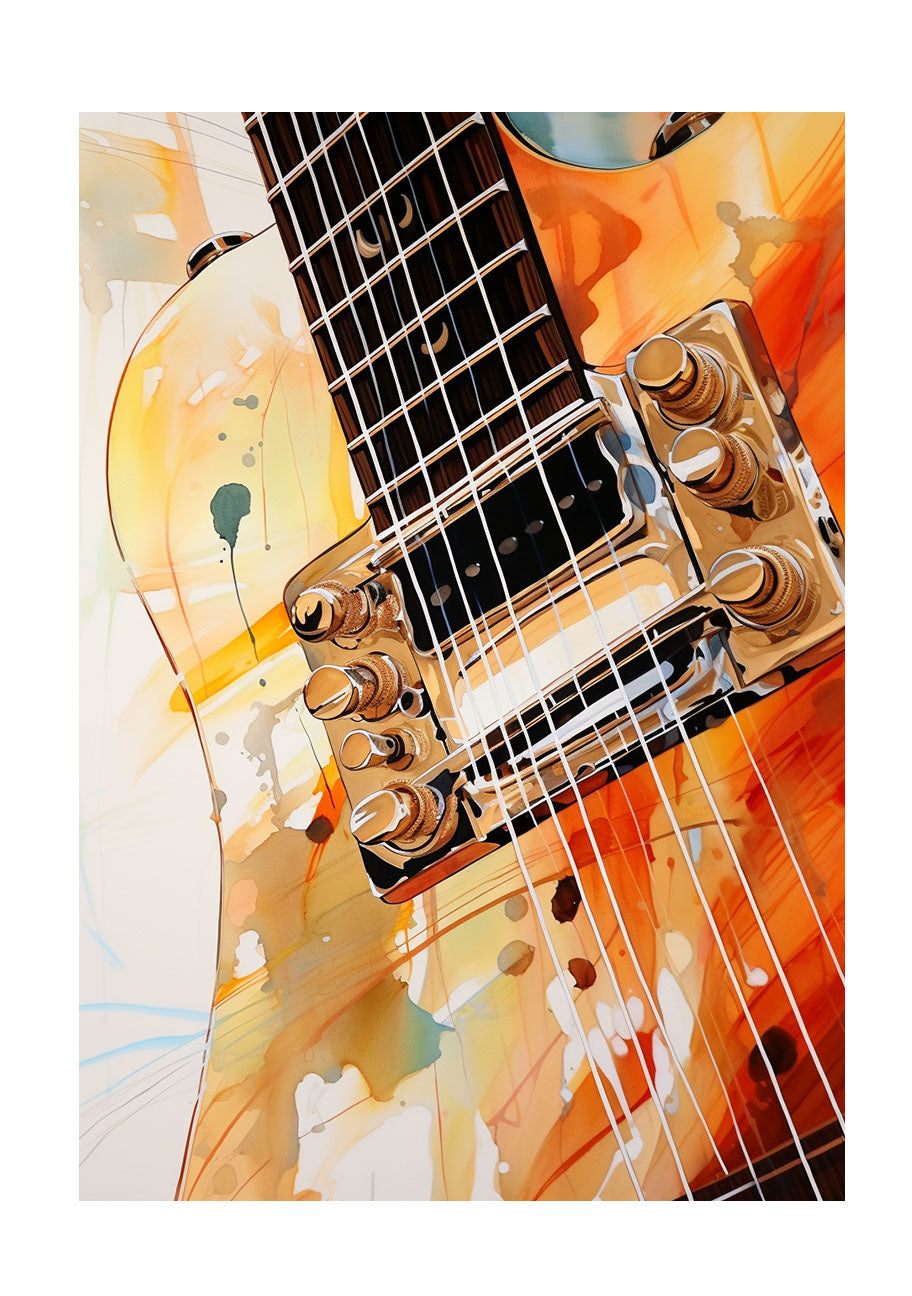ギターのアートポスター:guitar_9370 / 音楽・芸術__のポスター画像