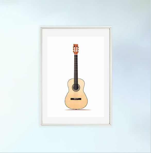 ギターのアートポスター:guitar_b2a2 / 音楽・芸術__のポスター画像白いフレーム