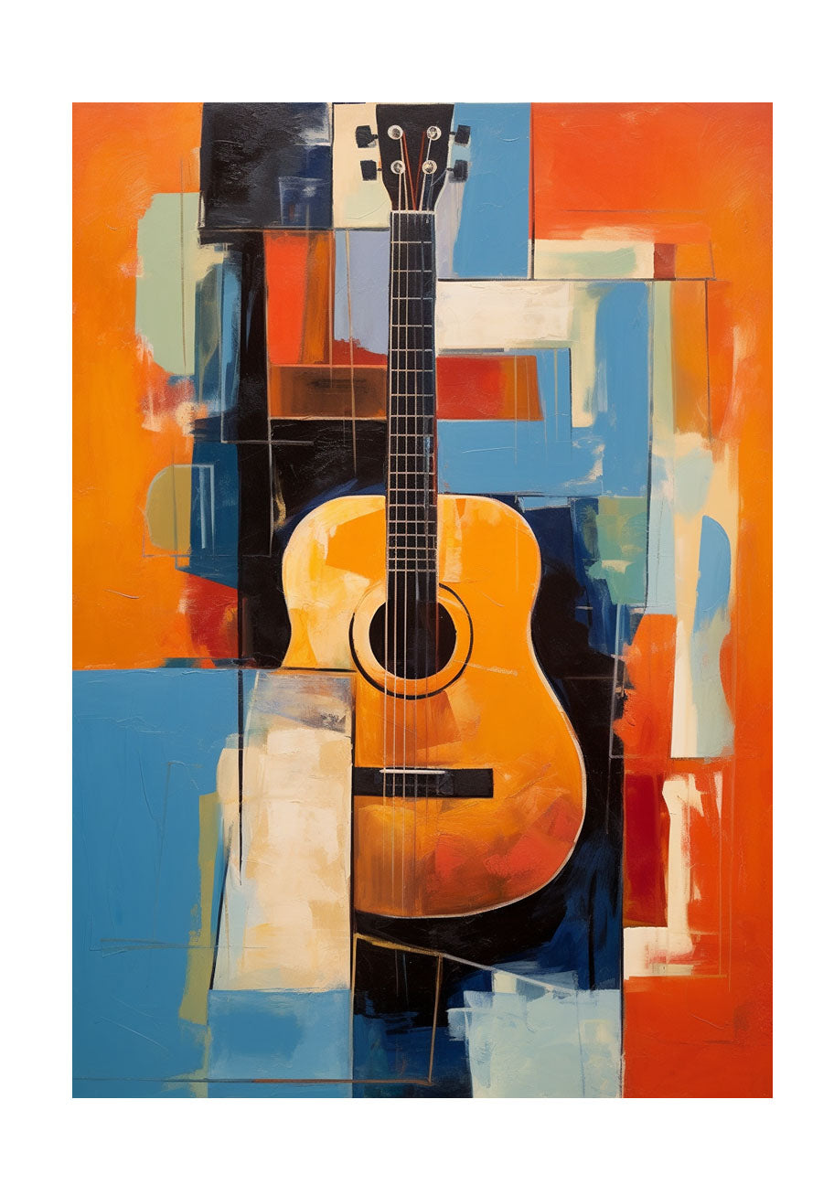 ギターのアートポスター:guitar_d6e7 / 音楽・芸術__のポスター画像
