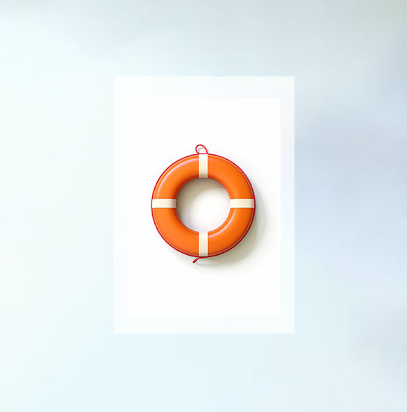 ジムのアートポスター原画のみ設置イメージ