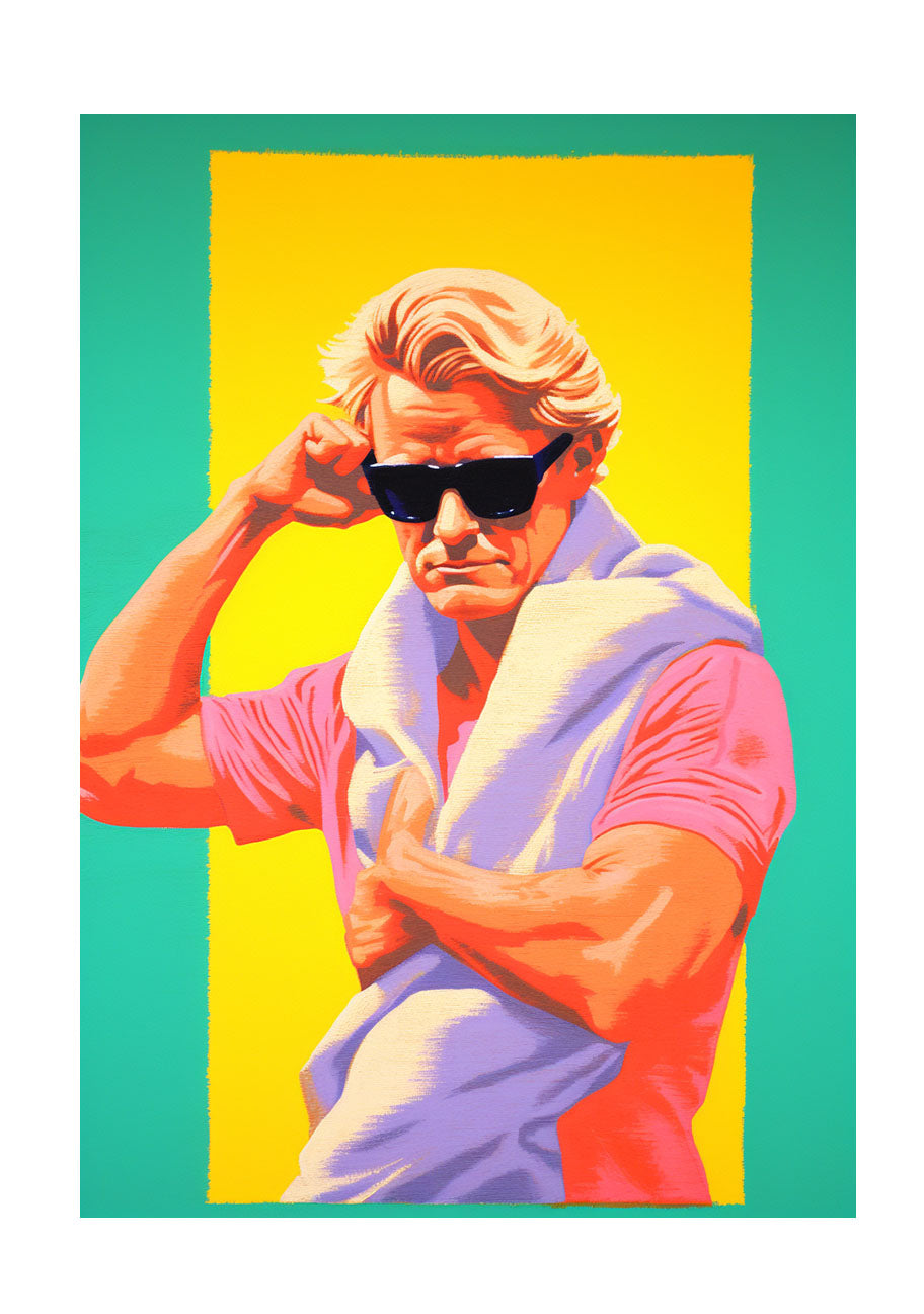 ジムのアートポスター原画のみ