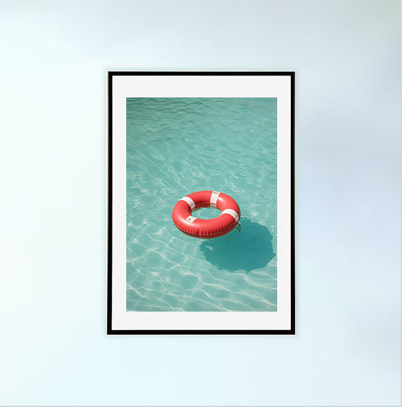 ジムのアートポスター黒フレームあり