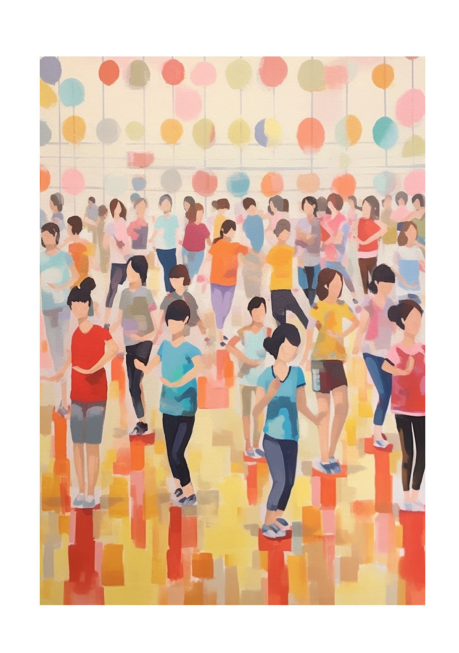 ジムのアートポスター原画のみ