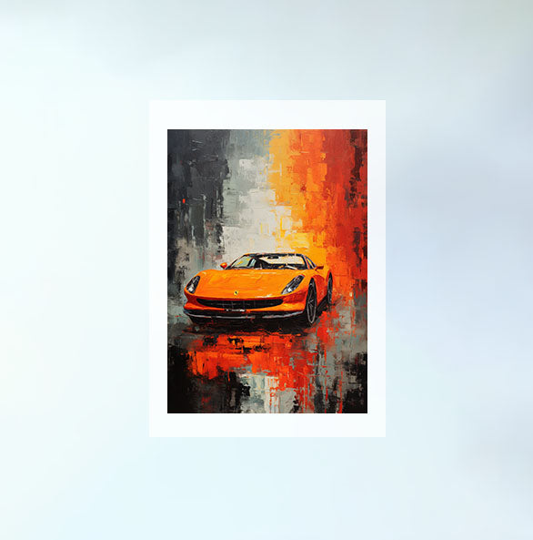 イタリアのアートポスター:italy_ded4 / 地図・都市_都市_のポスター画像フレーム無しの設置イメージ