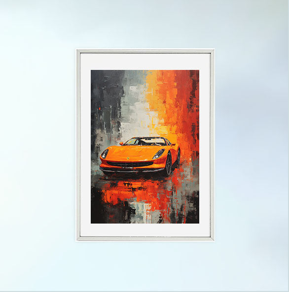 イタリアのアートポスター:italy_ded4 / 地図・都市_都市_のポスター画像銀色のフレームイメージ