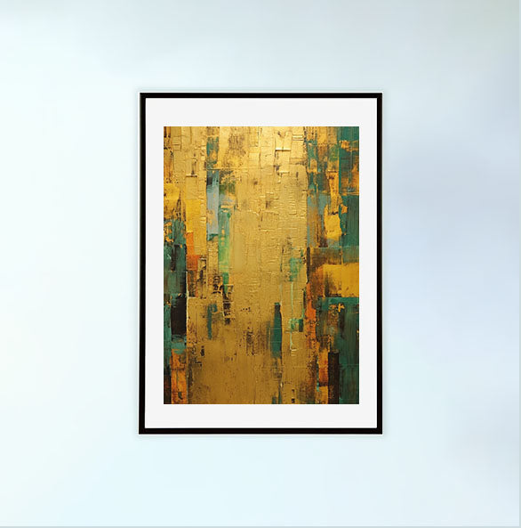 ジャズのアートポスター黒フレームあり