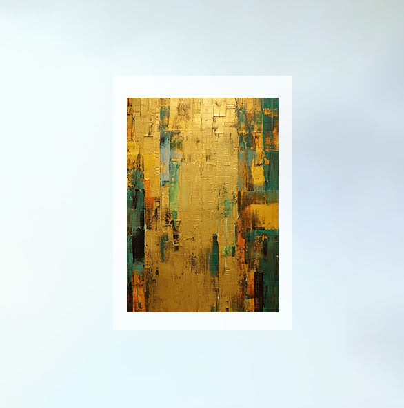 ジャズのアートポスター原画のみ設置イメージ