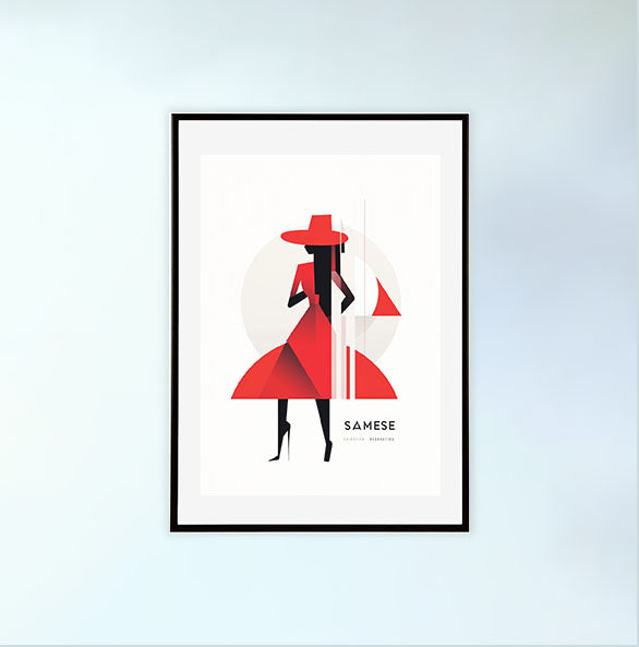 ジャズのアートポスター黒フレームあり