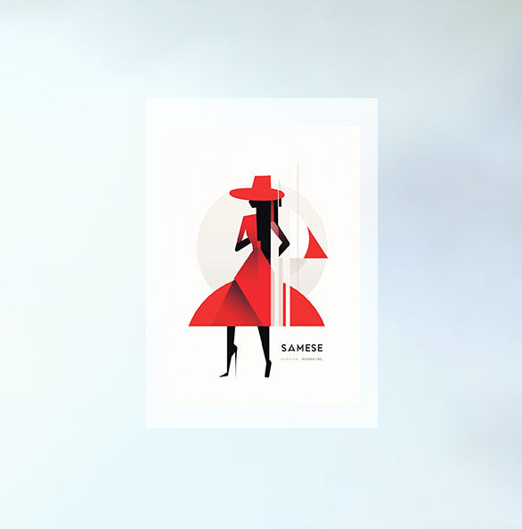 ジャズのアートポスター原画のみ設置イメージ