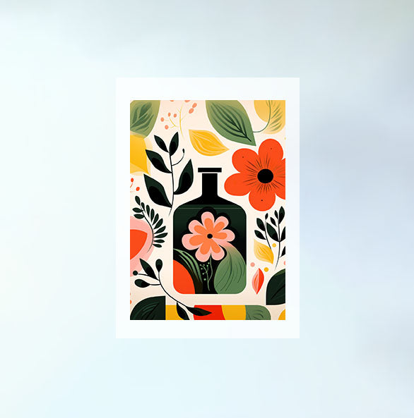 香水のアートポスター:perfume_c556 / 日用品・ライフスタイル__のポスター画像フレーム無しの設置イメージ