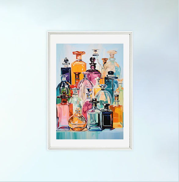 香水のアートポスター:perfume_cfba / 日用品・ライフスタイル__のポスター画像白いフレーム