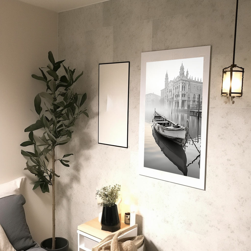 ピザのアートポスター:pizza_5232 / 写真_食べ物・飲み物__のポスター画像廊下に設置したイメージ