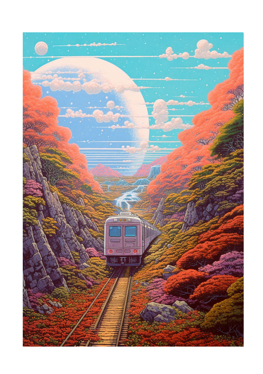プラネタリウムのアートポスター原画のみ
