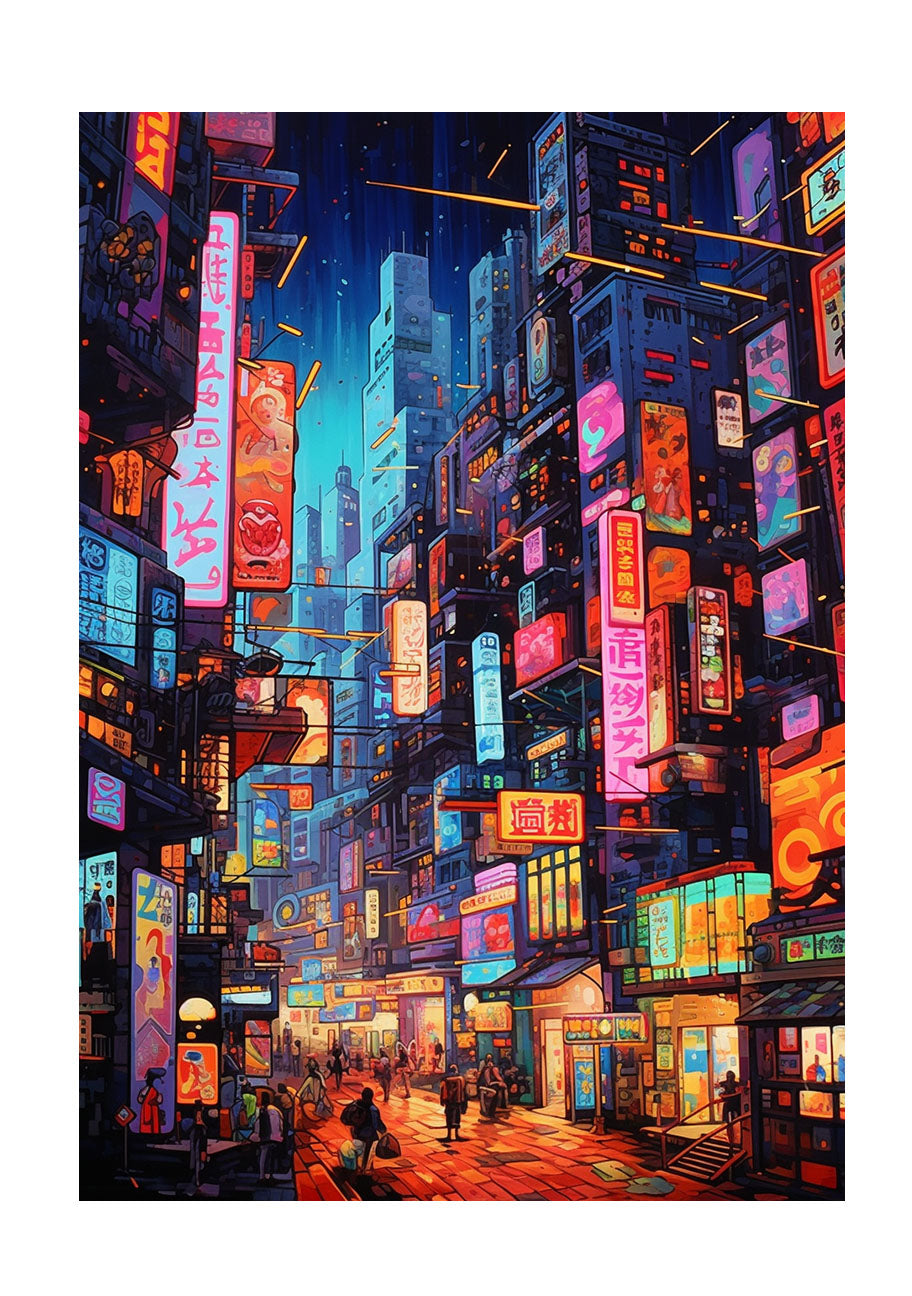 サイケデリックのアートポスター原画のみ