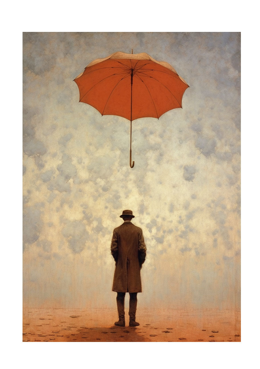雨のアートポスター原画のみ