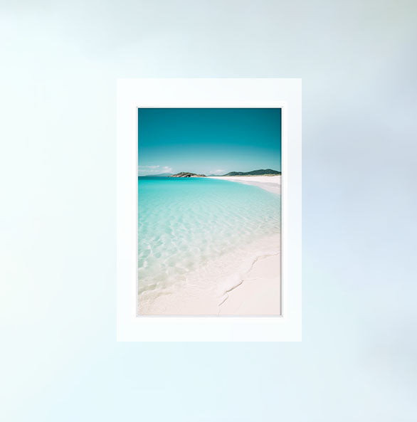 海のアートポスター原画のみ設置イメージ