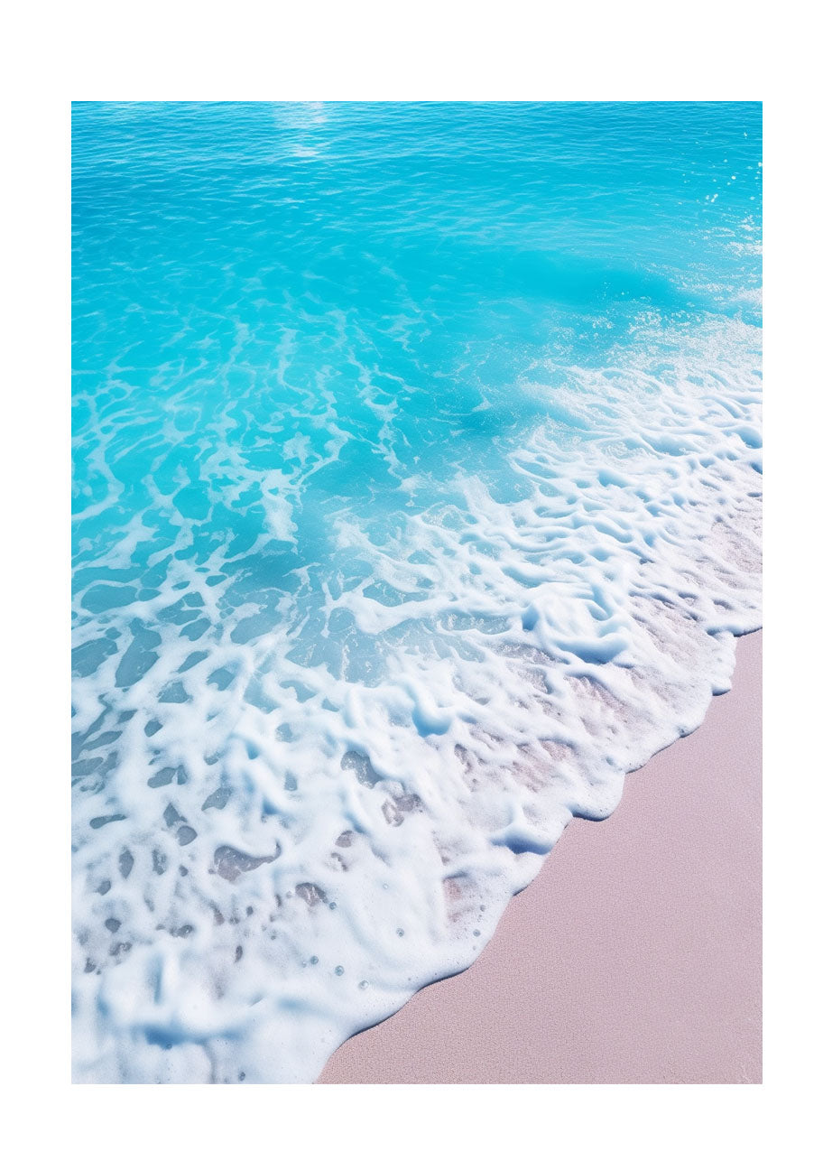 海のアートポスター原画のみ