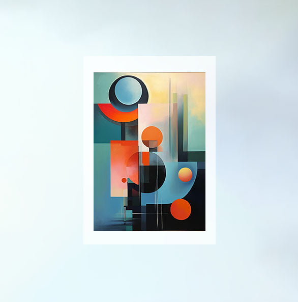 海のアートポスター原画のみ設置イメージ