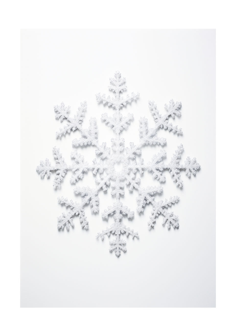 雪のアートポスター原画のみ