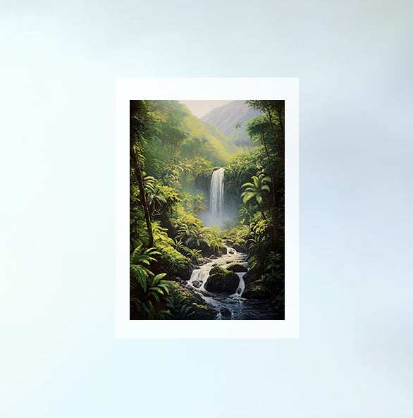 旅行のアートポスター原画のみ設置イメージ