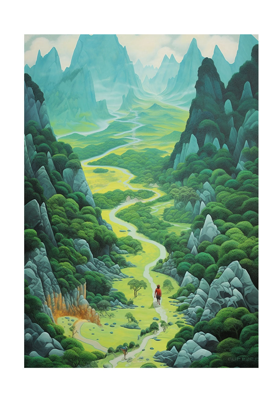 旅行のアートポスター原画のみ