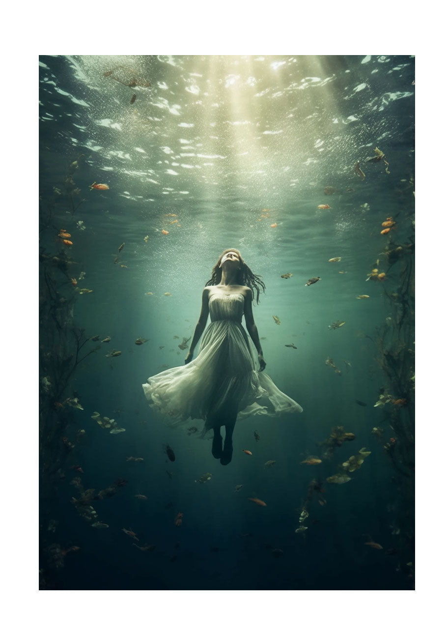 水中写真のアートポスター原画のみ