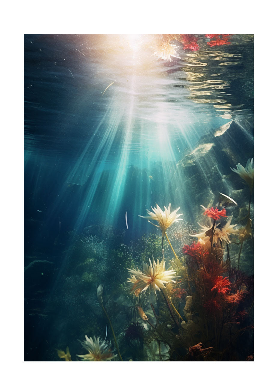 水中写真のアートポスター原画のみ