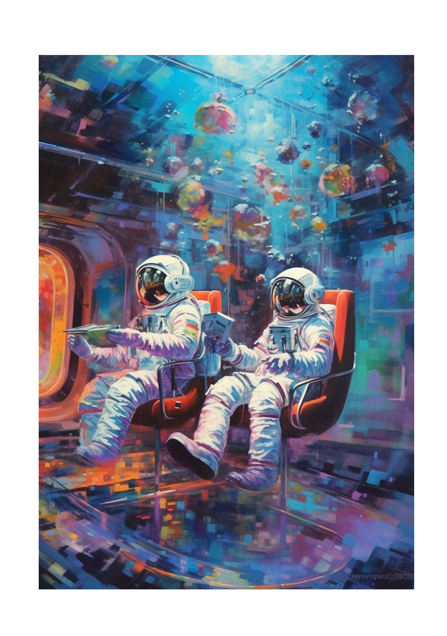 宇宙のアートポスター原画のみ