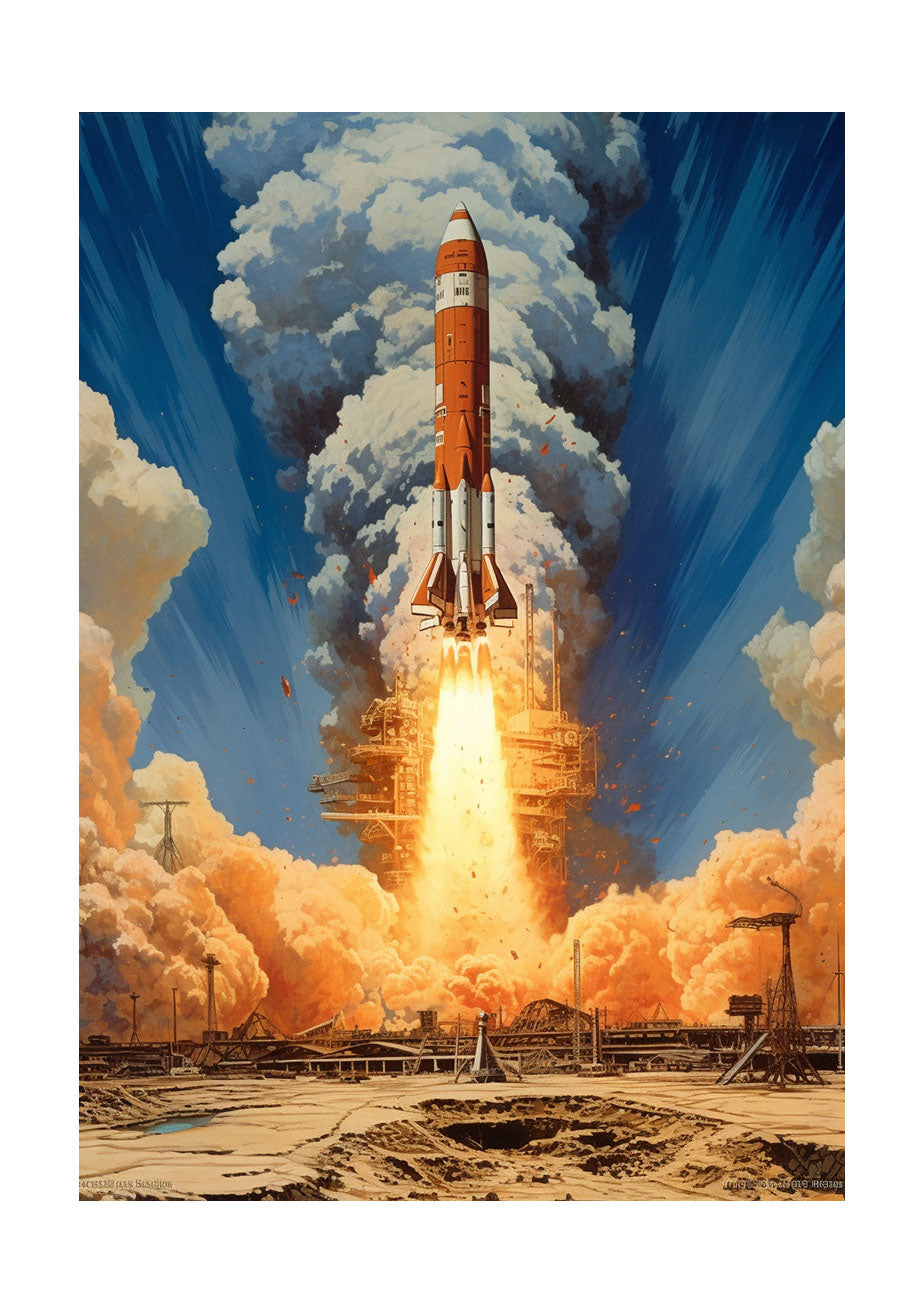 宇宙のアートポスター原画のみ