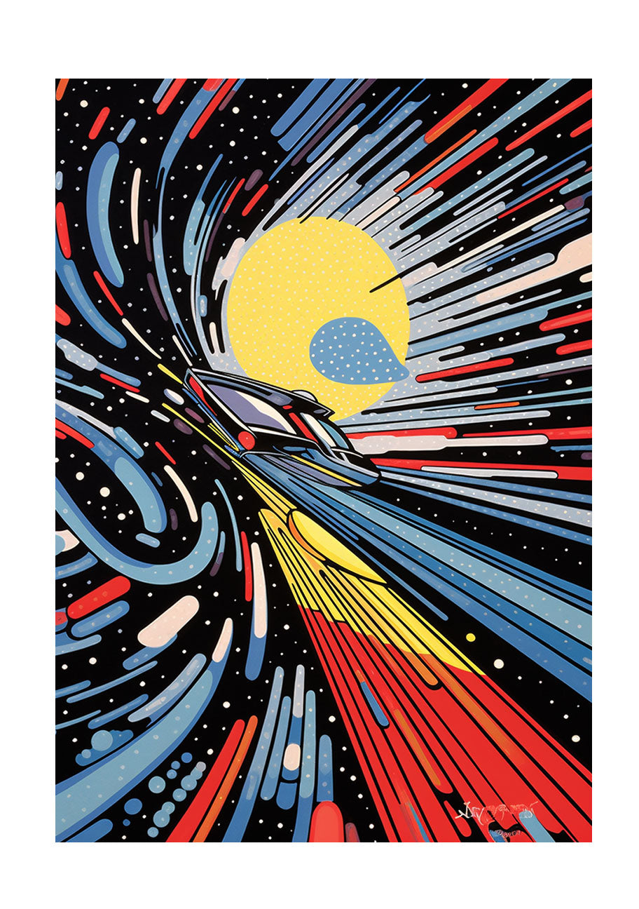 宇宙のアートポスター原画のみ