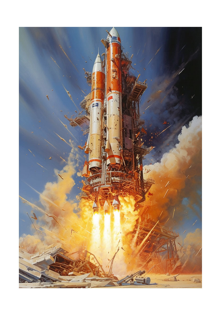 宇宙のアートポスター原画のみ