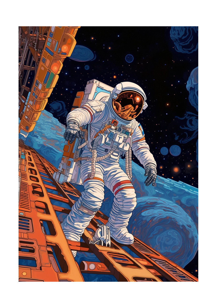 宇宙のアートポスター原画のみ