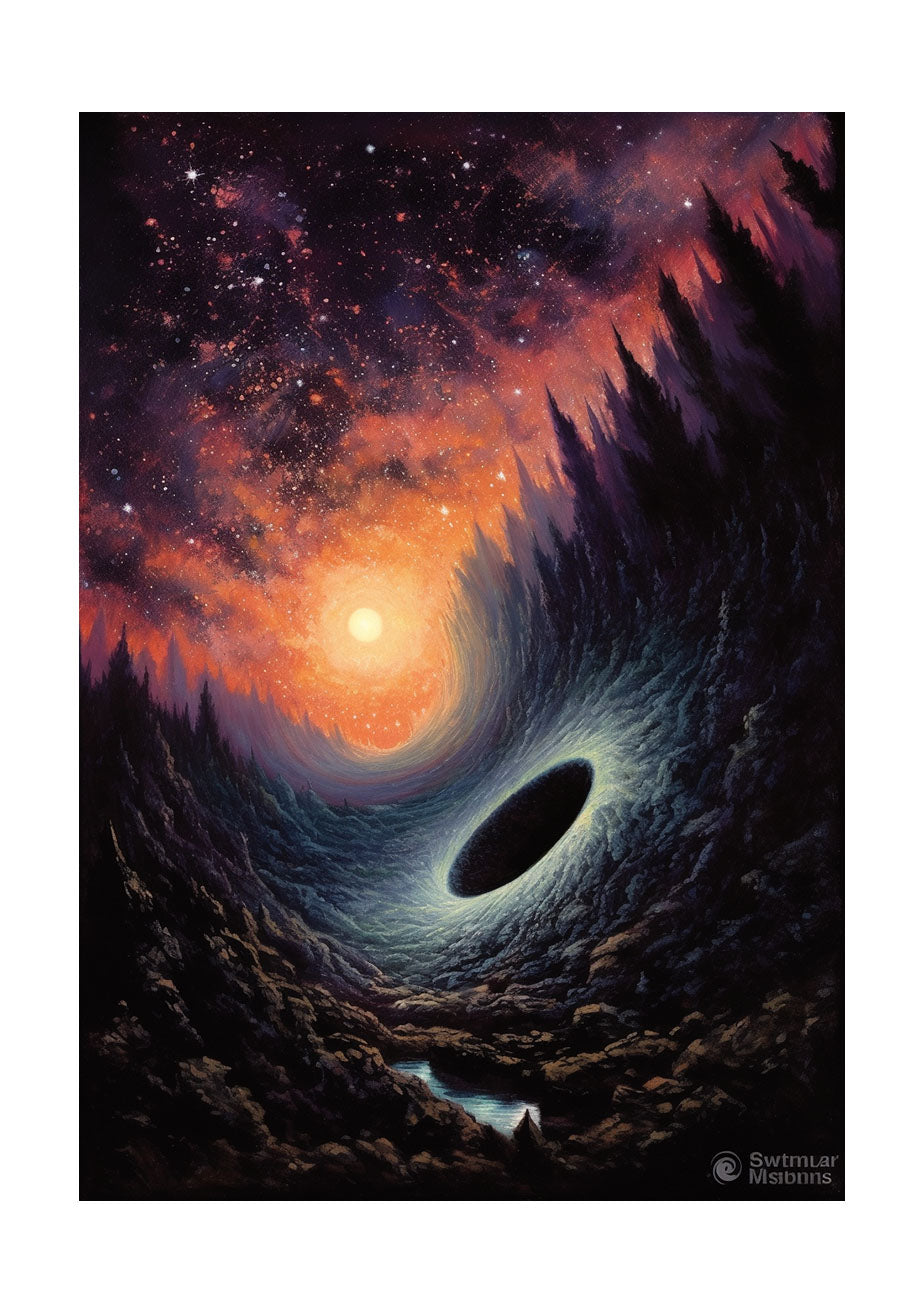 宇宙のアートポスター原画のみ