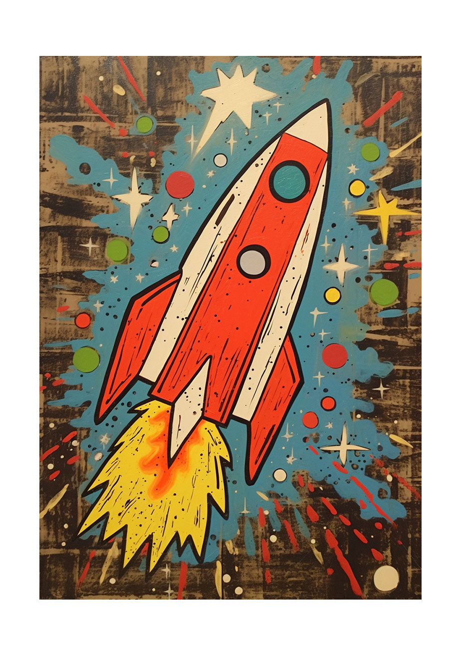宇宙のアートポスター原画のみ